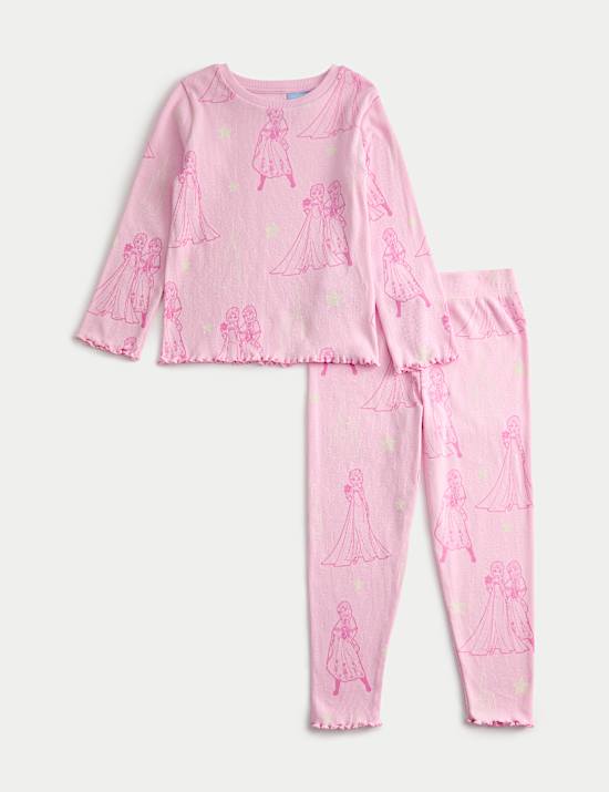Disney Frozen™ Ribbed Pyjamas (2-8 Yrs)