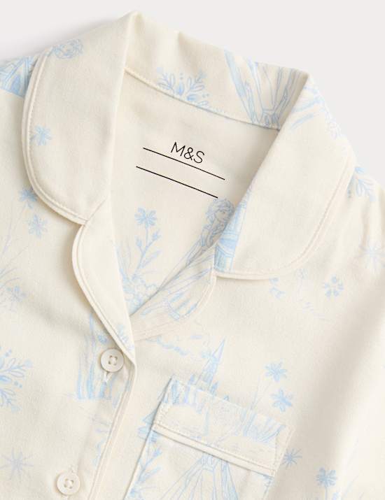Pyjama 100 % coton &agrave; revers et motif Disney Frozen&trade; (du 2 au 8 ans)