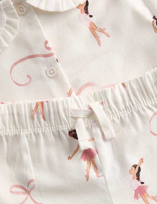 Ballerina Revere Woven Pyjamas (1-8 Yrs)