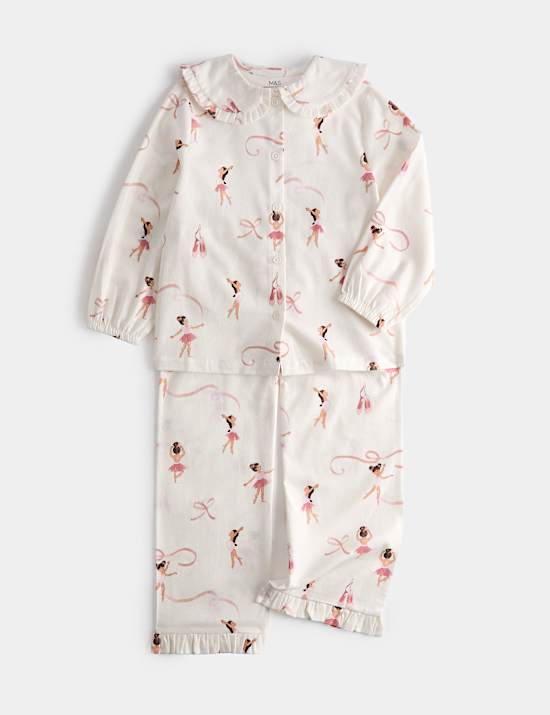 Ballerina Revere Woven Pyjamas (1-8 Yrs)