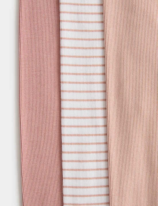 3pk Cotton Rich Patterned Pyjamas