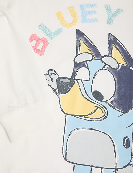 Pyjama 100 % coton &agrave; motif Bluey&trade; (du 1 au 7 ans)