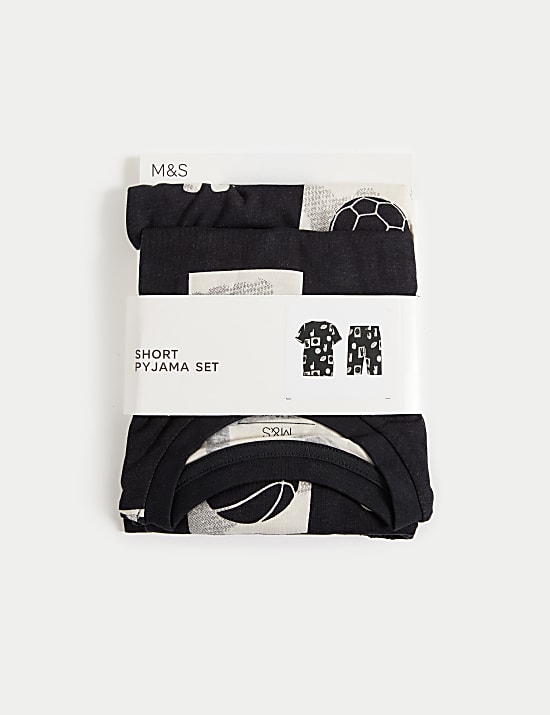Pure Cotton Sports Pyjamas (7-14 Yrs)