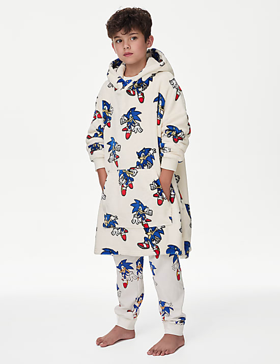 Sonic the Hedgehog™ Oversized Hoodie (3-14 Yrs)