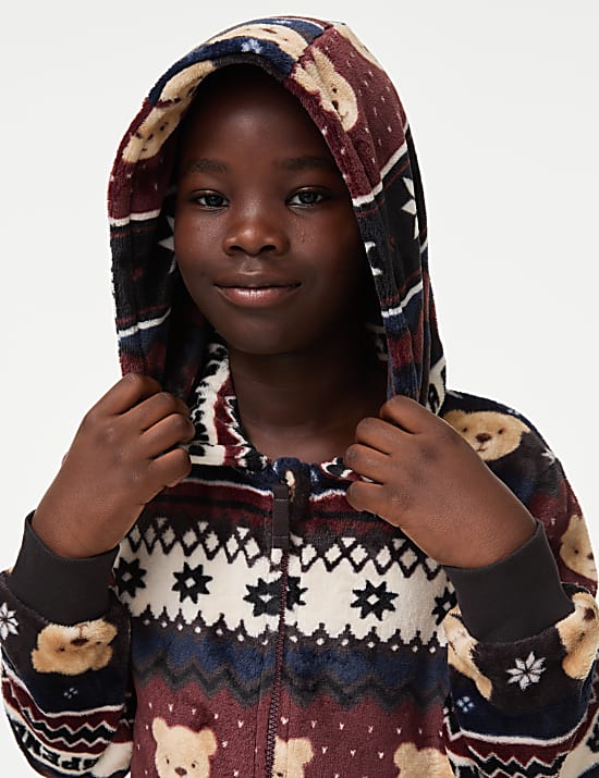 Baju Terusan Bertudung Spencer Bear&trade; (1-16 Tahun)