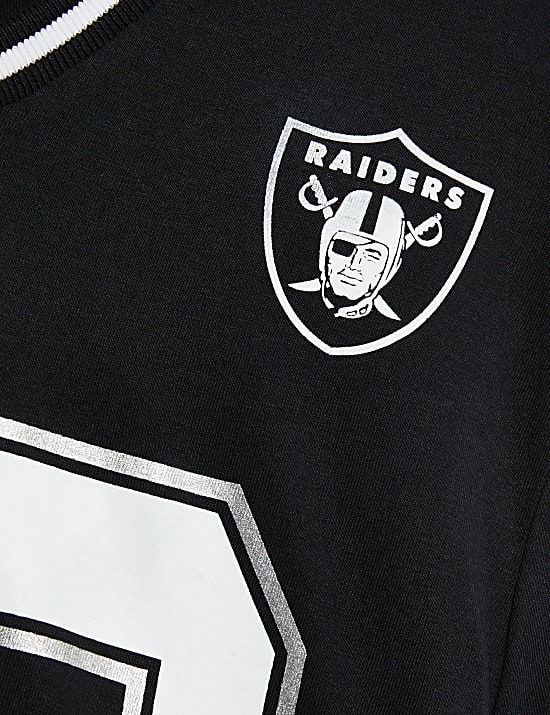 Pure Cotton NFL Raiders Pyjamas (6-16 Yrs)