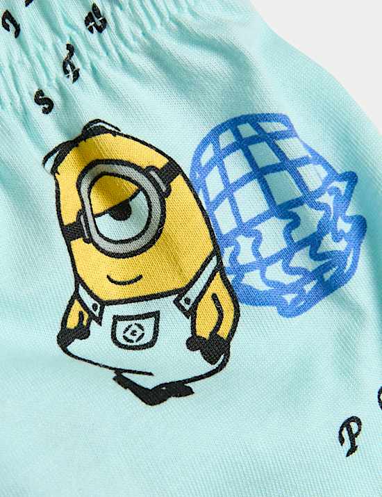 Pure Cotton Minions™ Short Pyjamas (3-16 Yrs)