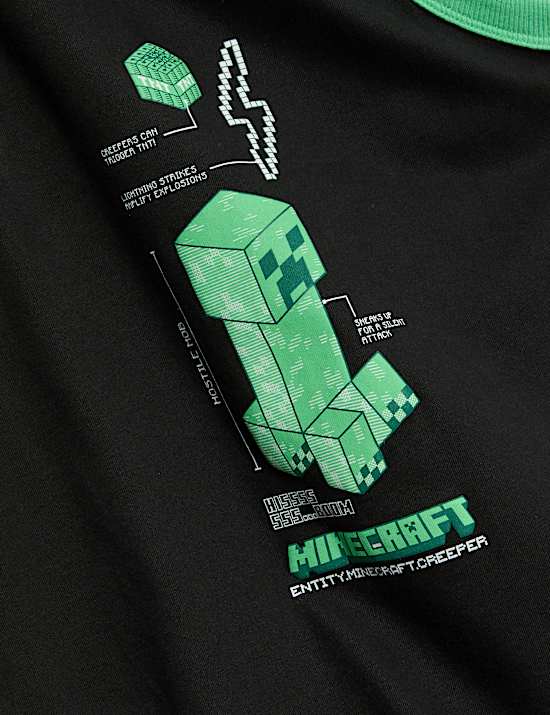 Minecraft&trade; Pyjamas (3-16 Yrs)