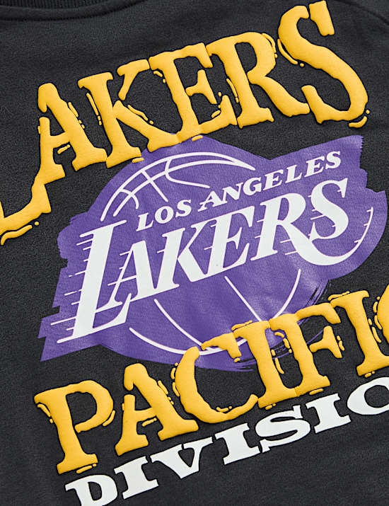 Πιτζάμες NBA Lakers από 100% βαμβάκι (3-16 ετών)