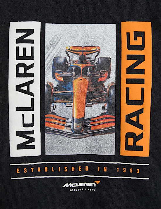 Pyjama van puur katoen met McLaren F1-opdruk (6-16 jaar)