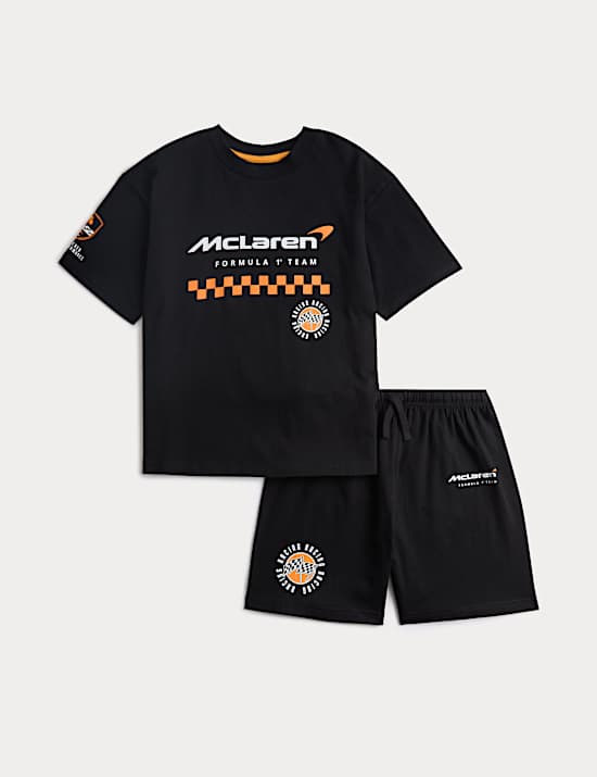 Pyjashort enfant 100 % coton &agrave; motif McLaren&trade;