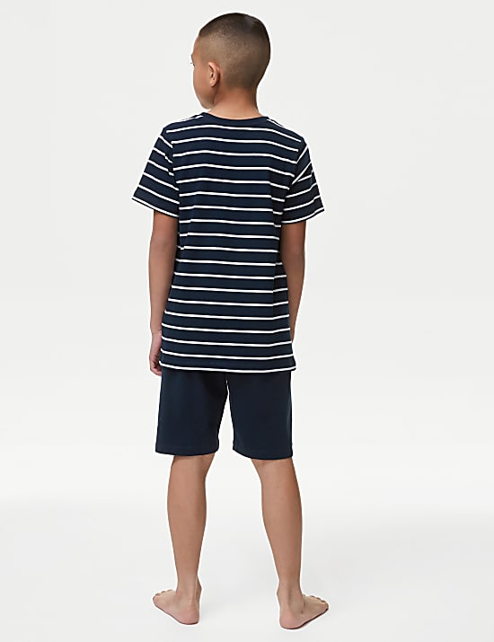 Piyama Katun Murni Mini Me Motif Slogan (1-16 Tahun)