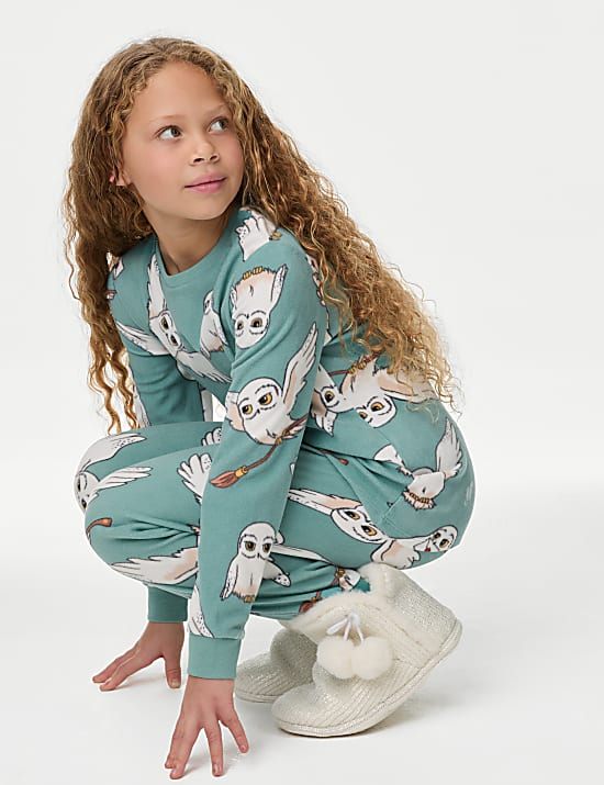 Harry Potter&trade; Fleece Hedwig Pyjamas (6-16 Yrs)