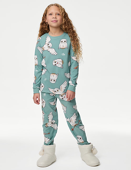 Harry Potter&trade; Fleece Hedwig Pyjamas (6-16 Yrs)