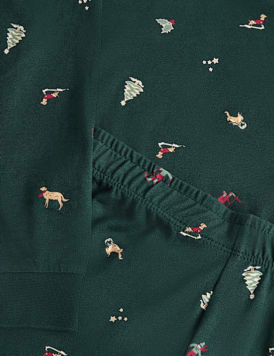 Kids' Patterned Christmas Pyjamas (1-16 Yrs)