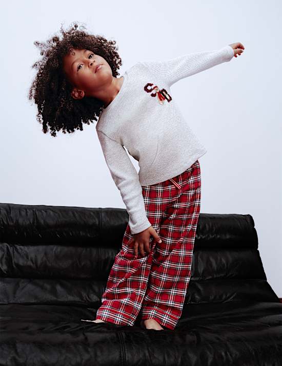 Kids' Spencer Bear™ Family Christmas Pyjamas (1-16 Yrs)