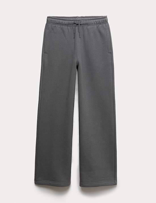 Wide Leg Cotton Rich Joggers (6-16 Yrs)