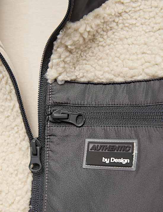 Gilet aus Teddy-Fleece (6&ndash;16 J.)