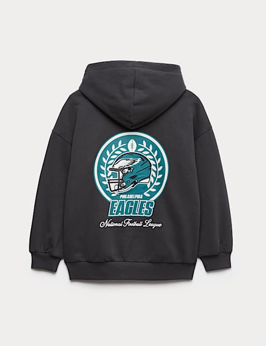 קפוצ'ון NFL מבד עשיר בכותנה (6‏-16 שנים)