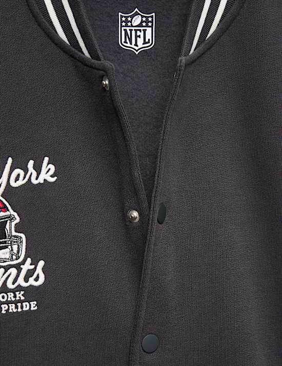 Cotton Rich NFL Giants Bomber Jacket (6-16 Yrs)