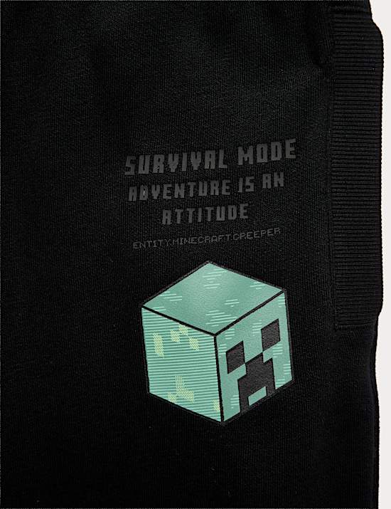 Cotton Rich Minecraft™ Joggers (6-16 Yrs)