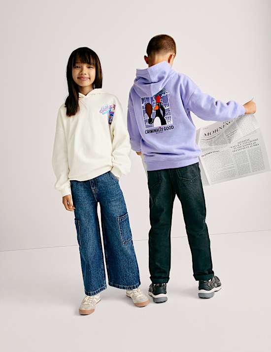 Cotton Rich Wallace & Gromit™ Hoodie (6-16 Yrs)