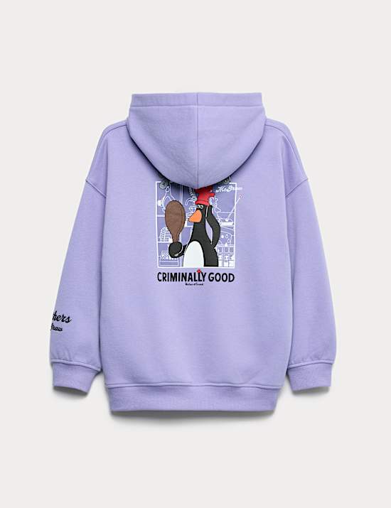 Cotton Rich Wallace & Gromit™ Hoodie (6-16 Yrs)