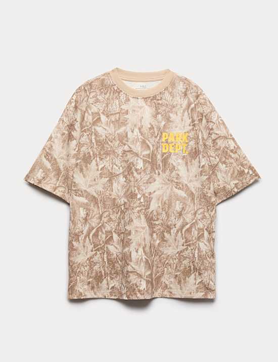 Pure Cotton Camouflage T-Shirt (6-16 Yrs)