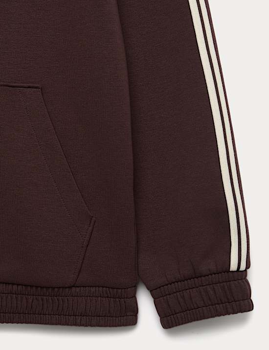 Mikina se zap&iacute;n&aacute;n&iacute;m na zip, s vysok&yacute;m pod&iacute;lem bavlny (6&ndash;16 let)