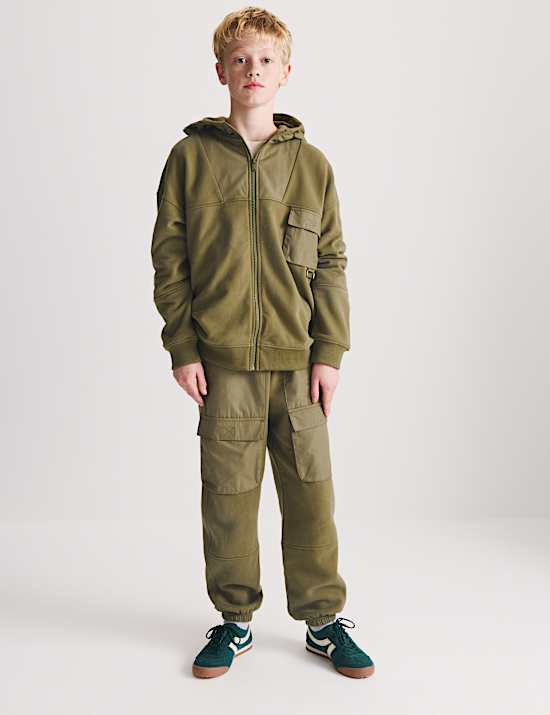 Cotton Rich Zip Hoodie (6-16 Yrs)