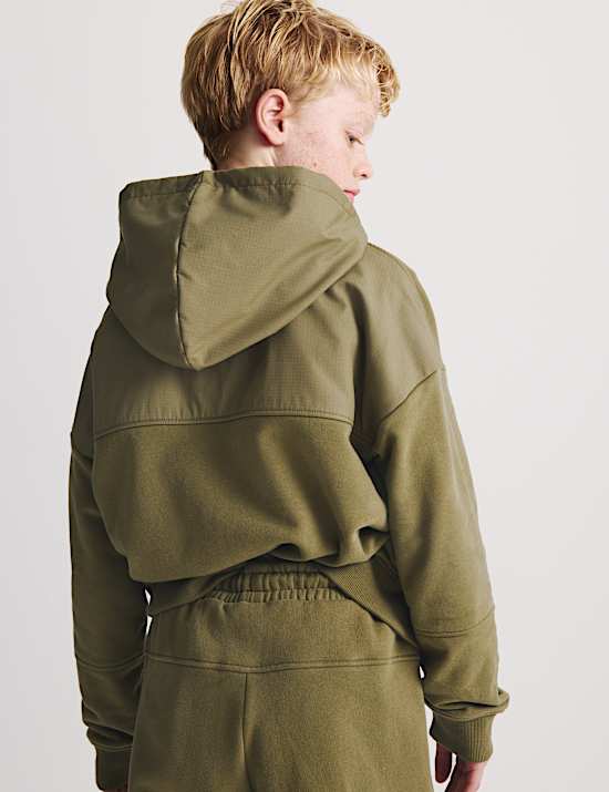 Cotton Rich Zip Hoodie (6-16 Yrs)