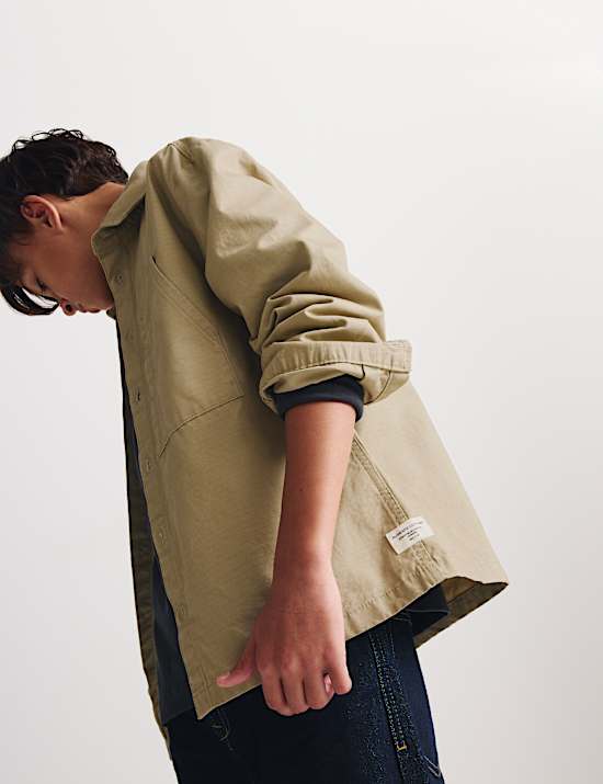 Pure Cotton Shirt (6-16 Years)