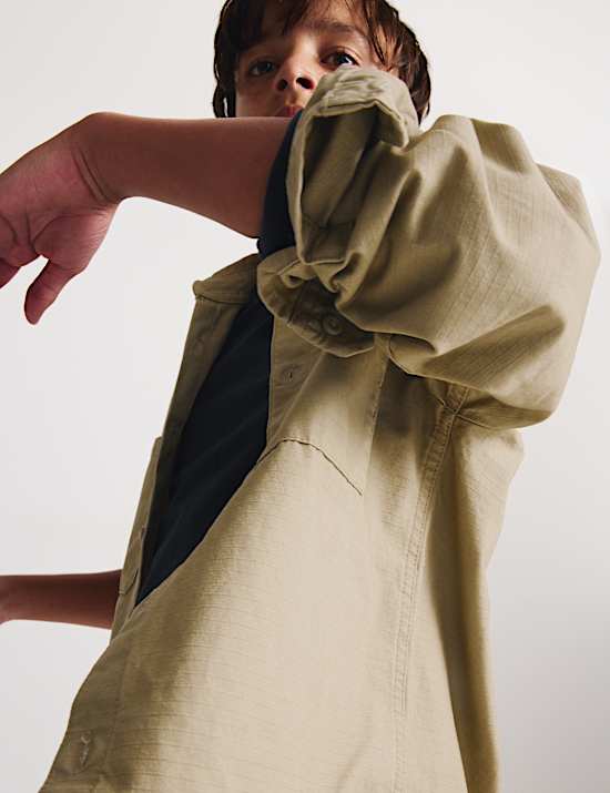 Pure Cotton Shirt (6-16 Years)