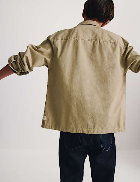 Pure Cotton Shirt (6-16 Years)