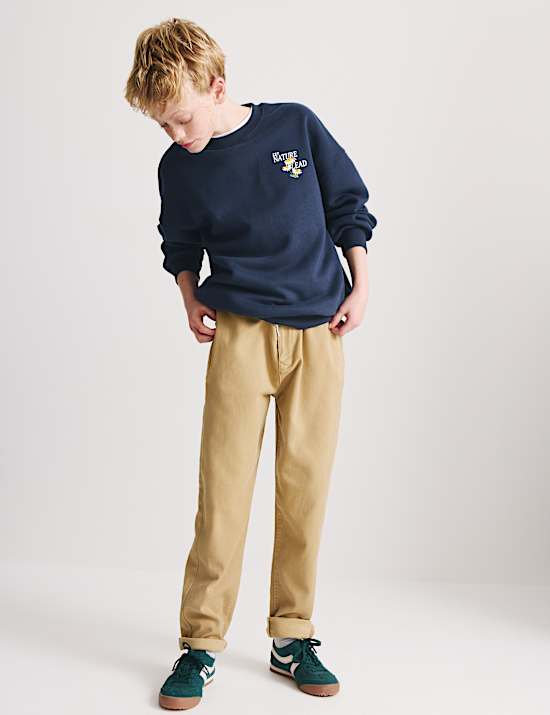 Cotton Rich Graphic Sweatshirt (6-16 Years)