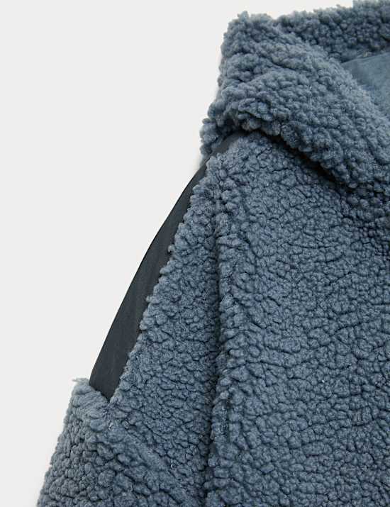 Borg Zip Hoodie (6-16 Yrs)