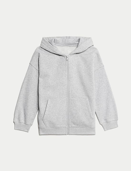 Cotton Rich Zip Hoodie (6-16 Yrs)
