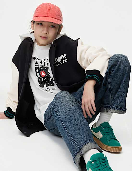 Φούτερ με κουκούλα και σχέδιο Unlimited Supply (6-14 ετών)