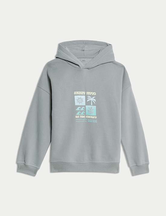Surf Club Graphic Hoodie (6-16 Yrs)