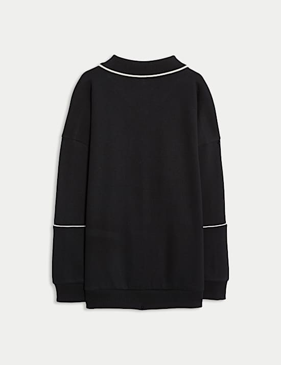 Cotton Rich Slogan Sweatshirt (6-16 Yrs)