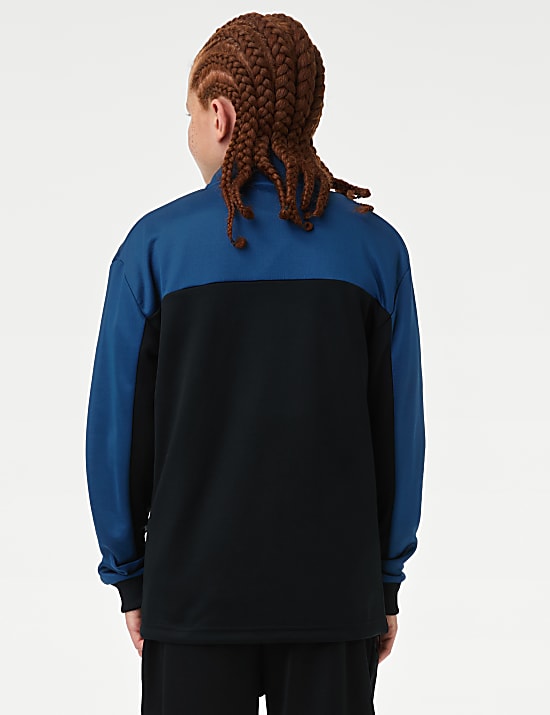 Zip Sports Fleece Jacket (6-16 Yrs)