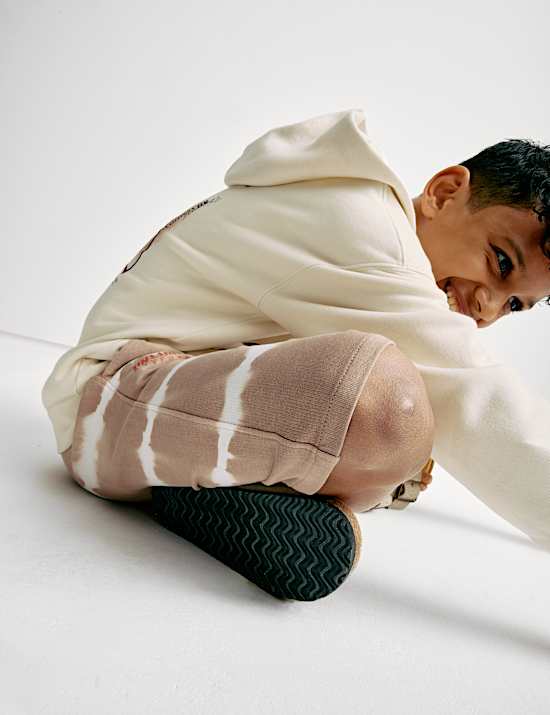 Cotton Rich Printed Zip Hoodie (6-16 Yrs)