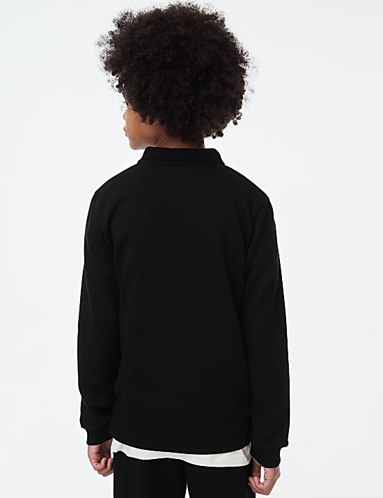 Cotton Blend Polo Shirt (6-16 Yrs)