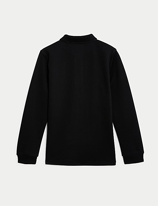 Cotton Blend Polo Shirt (6-16 Yrs)