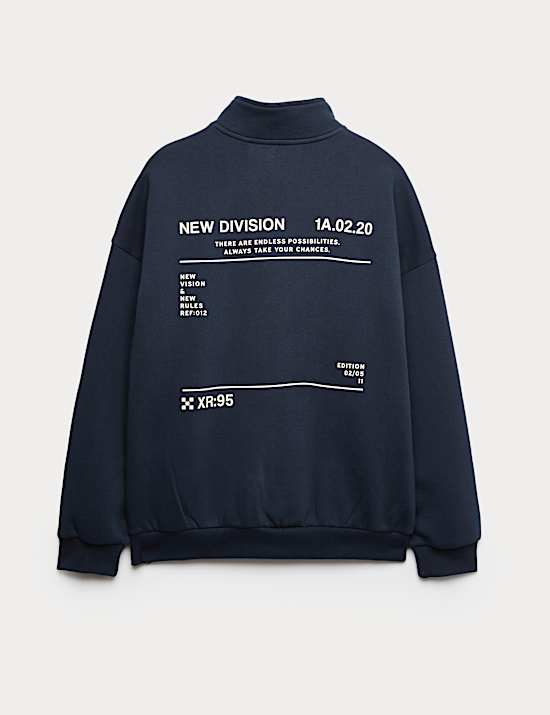 Cotton Rich New Division Sweatshirt (6-16 Yrs)