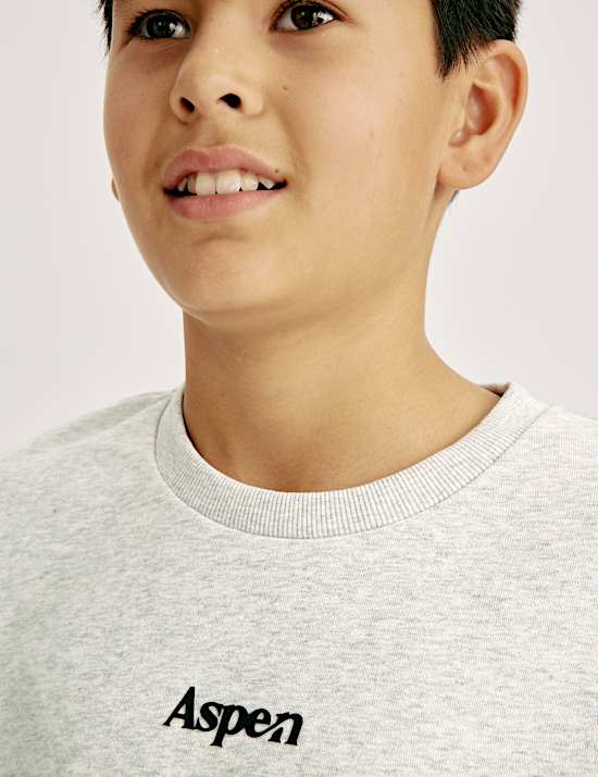 Cotton Rich Graphic Sweatshirt (6-16 Yrs)