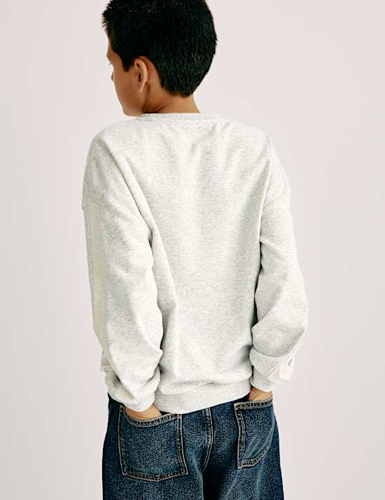 Cotton Rich Graphic Sweatshirt (6-16 Yrs)