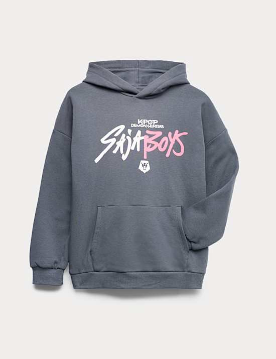 Cotton Rich KPop Demon Hunters&trade; Graphic Hoodie (6-16 Years)