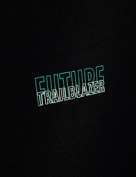 2pk Pique Future Trailblazer T-Shirts (2-16 Yrs)