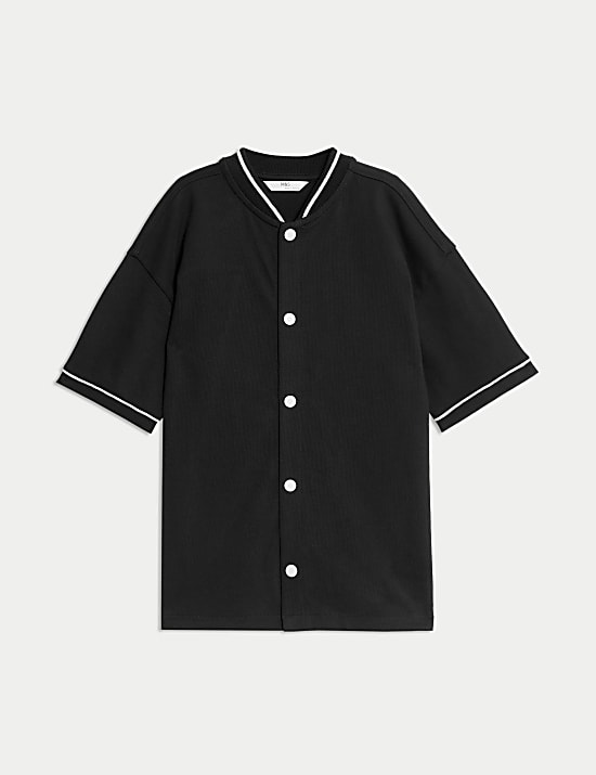 Πουκάμισο Baseball από 100% βαμβάκι (6-16 ετών)